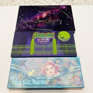 Nomad, Scooby-Doo, and Sea Talk Eyeshadow Palettes